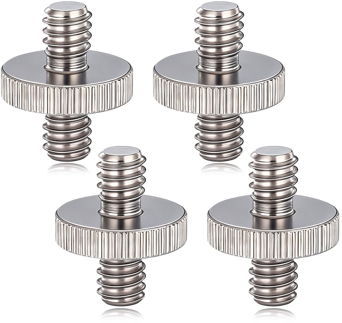 Dailygoods - 2 Stuks Camera-Schroefdraadadapter voor Statief