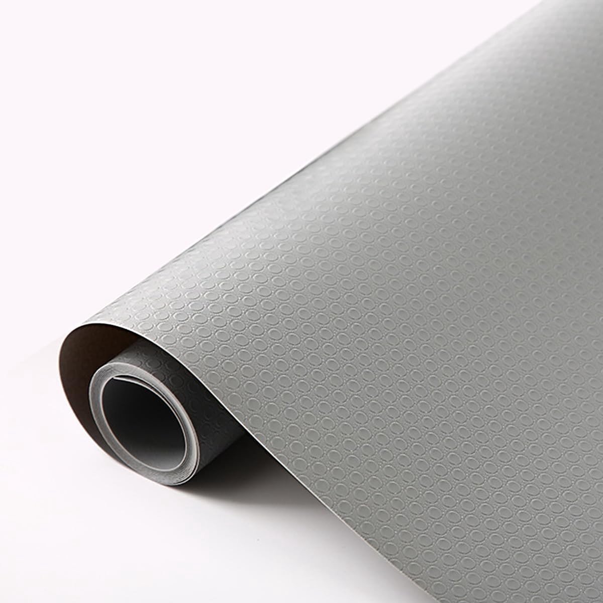 Antislip Ladeschoner 45 x 500 cm - Waterdichte EVA Mat voor Keukenkasten, Lades en Koelkasten - Vrije Snede, Grijs