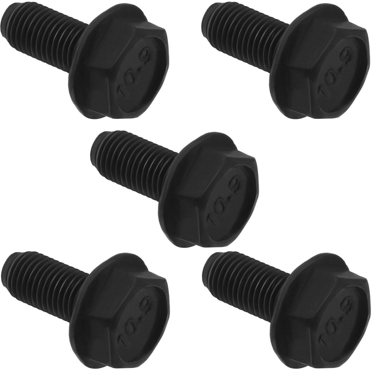 Dailygoods- Crank Arm Bouten - 5 Stuks - M8 x 18 mm - Stalen Fiets Bouten - Corrosieweerstand - Nauwkeurige Snijtechnologie - Fietsschroeven