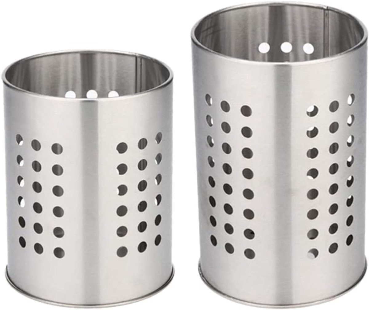 Grote RVS Keukenhulp Organizer, 2-delige Keuken Gereedschap Houder voor Kookaccessoires