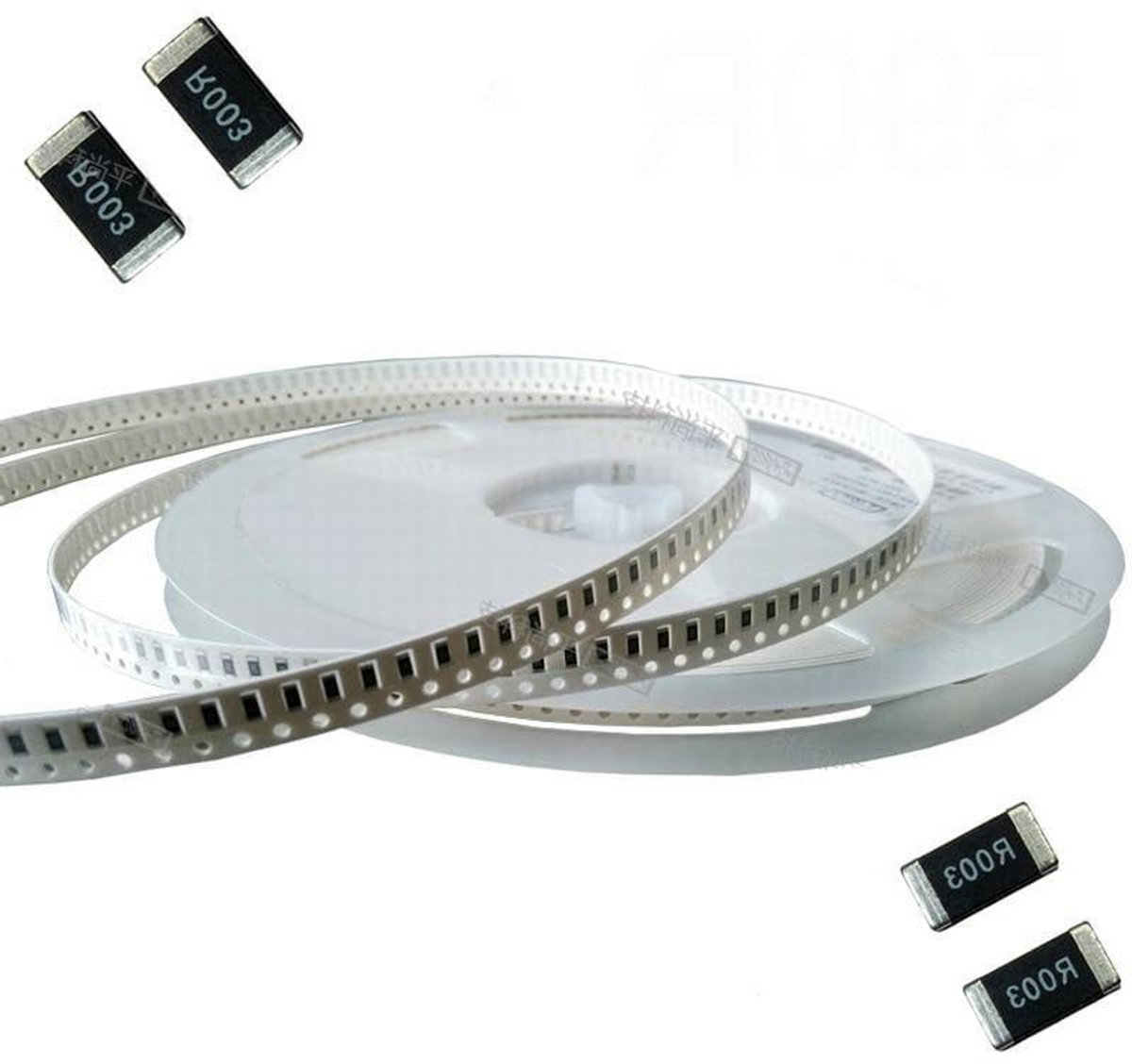 Chip Weerstanden - SMD Componenten - Elektronica Reparatie - 1% Tolerantie - 100 Stuks - Grijs