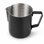 My Green Deal – RVS Melkkan 600ml Zwart – Melkopschuimkan / Barista Pitcher