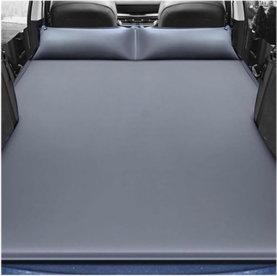 Luchtbed Auto - Slaapmat Achterbank - Reizen Kamperen - Zelfopblaasbaar Matras - 188 x 132 cm - Grijs — afbeelding 3