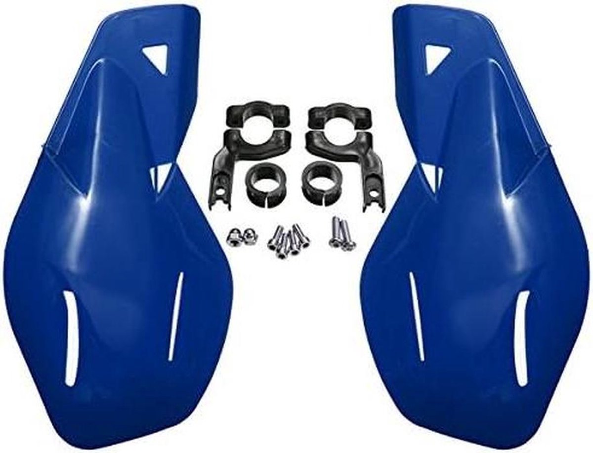 Handbescherming Motor - Valbeugels Stuur - Bescherming Rijden - Universele Pasvorm - 22 mm Stuur - Blauw