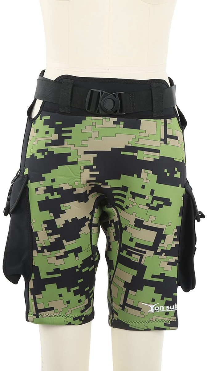 Dailygoods- Herenshort Neopreen - Duikshorts - Surfshorts - Wetsuit Shorts - Waterdicht - Rekbaar - 2,5 mm Duikstof