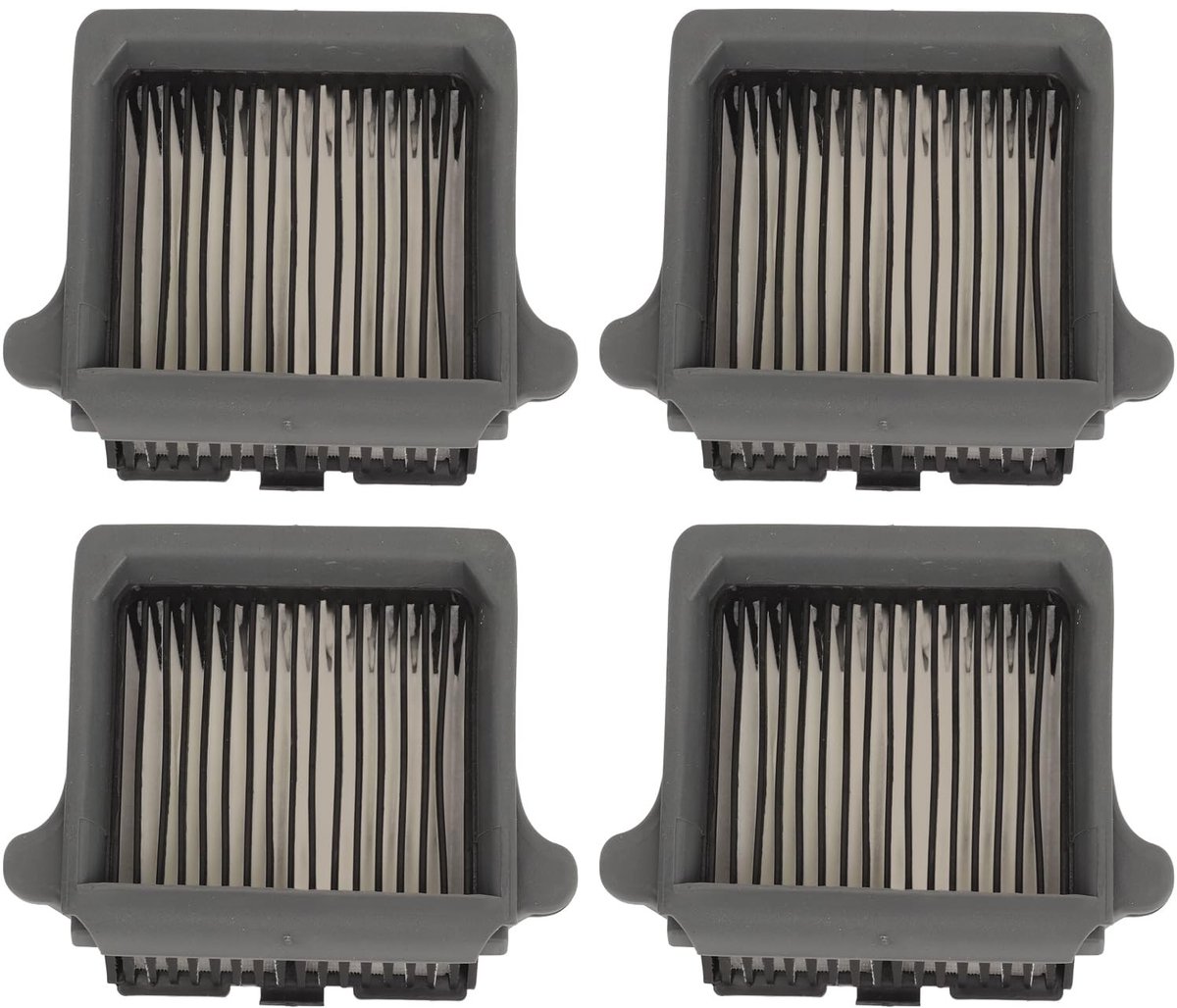 Dailygoods- Stofzuigerfilter 4 Stuks - Herbruikbaar - Eenvoudig te Installeren - Stofzuigeraccessoires - Compatibel met Steam 2.0 voor S7 Stoom