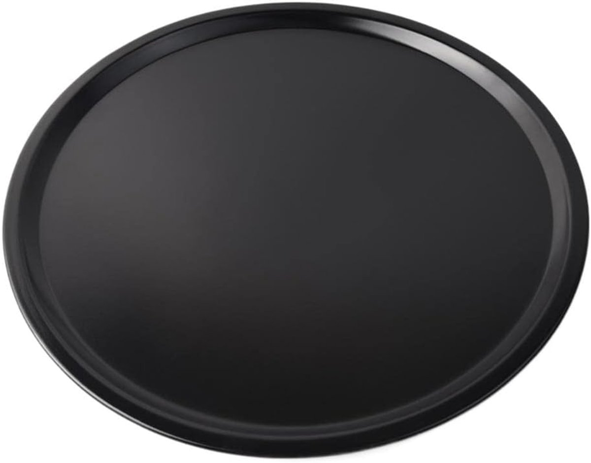 Pizza Plaat Bakplaat Pizza Bakken Anti-aanbaklaag 335 cm Zwart