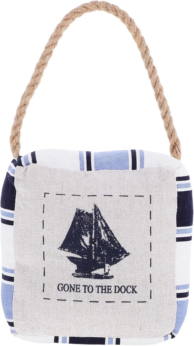 Stoffen Deurstopper - Decoratieve Stopper - Deur Open Houden - Zacht Voor Vloeren - 28 cm Lengte - Multikleur