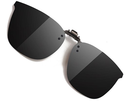 Gepolariseerde Clip-on Zonnebril - voor Autorijden & Buiten Black+Grey — afbeelding 4