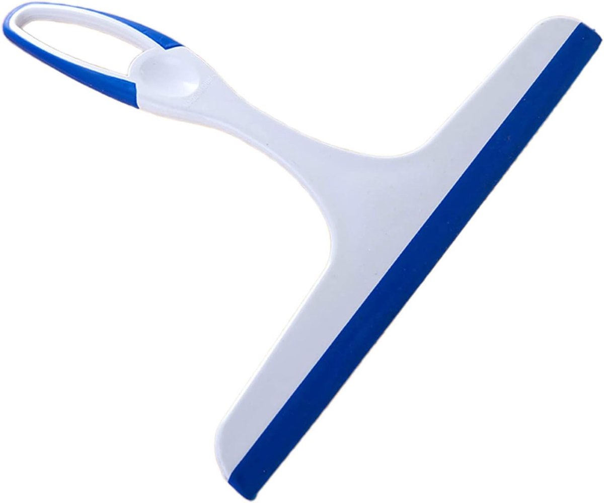 Douchewisser - Glaswisser Raamwisser - Gladde Oppervlakken Reinigen - Comfortabele Handgreep - 24.5x22cm - Blauw