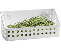 Hooi Houder - Voerbak Konijn - Huisdier Voeren - Morsen Verminderen - 20.5L x 16.5B x 13.9H cm - Niet gespecificeerd