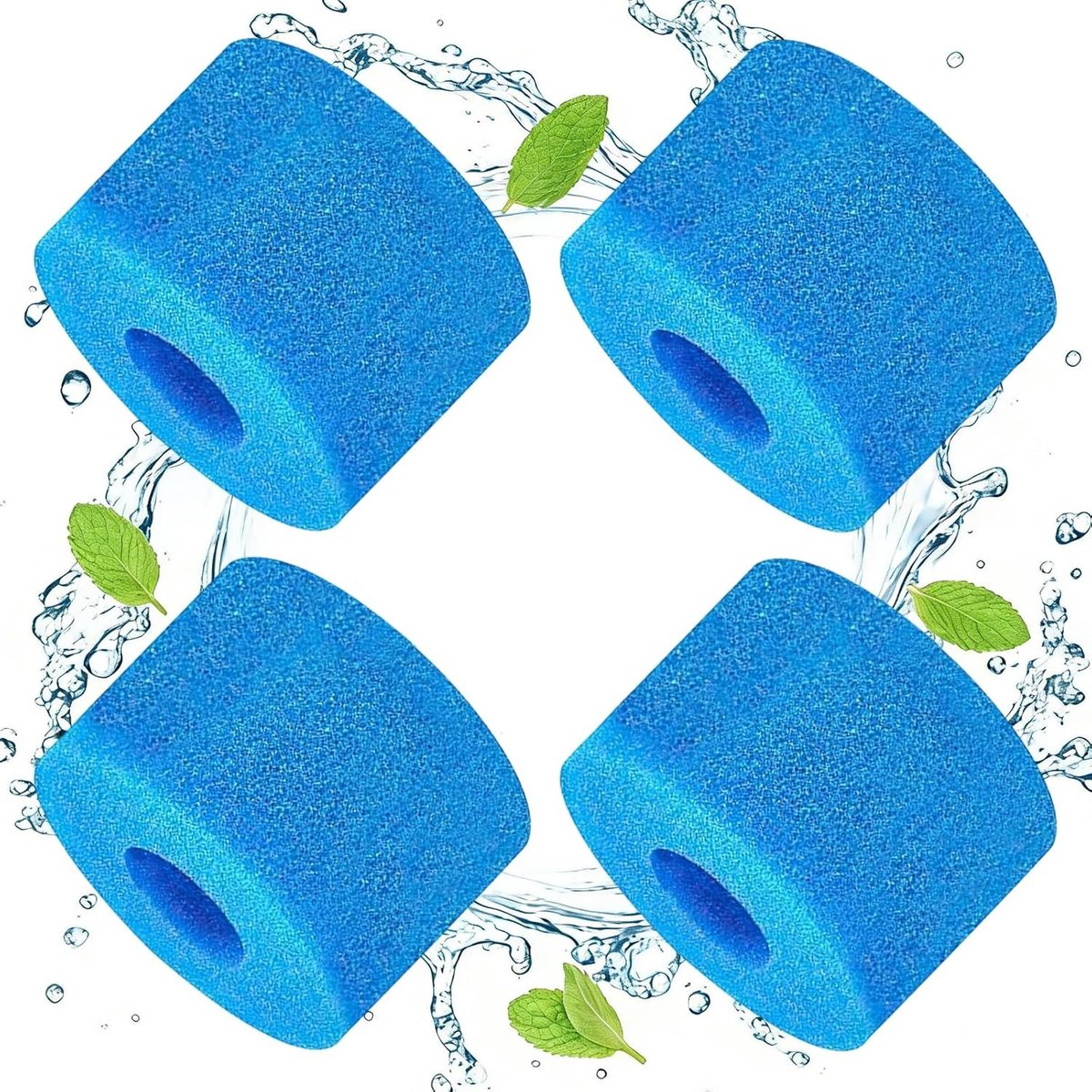 Schuimfilter voor zwembad - Schuimrubber - Herbruikbaar en elastisch - Eenvoudige installatie - Voor zwembaden en spa's