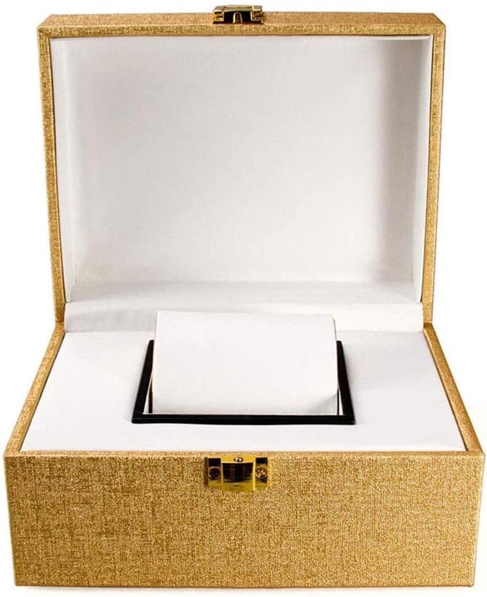 Kleine Horlogedoos - Juwelendoos Reis - Sieraden Opbergen - Compact Ontwerp - N.v.t. - Zwart