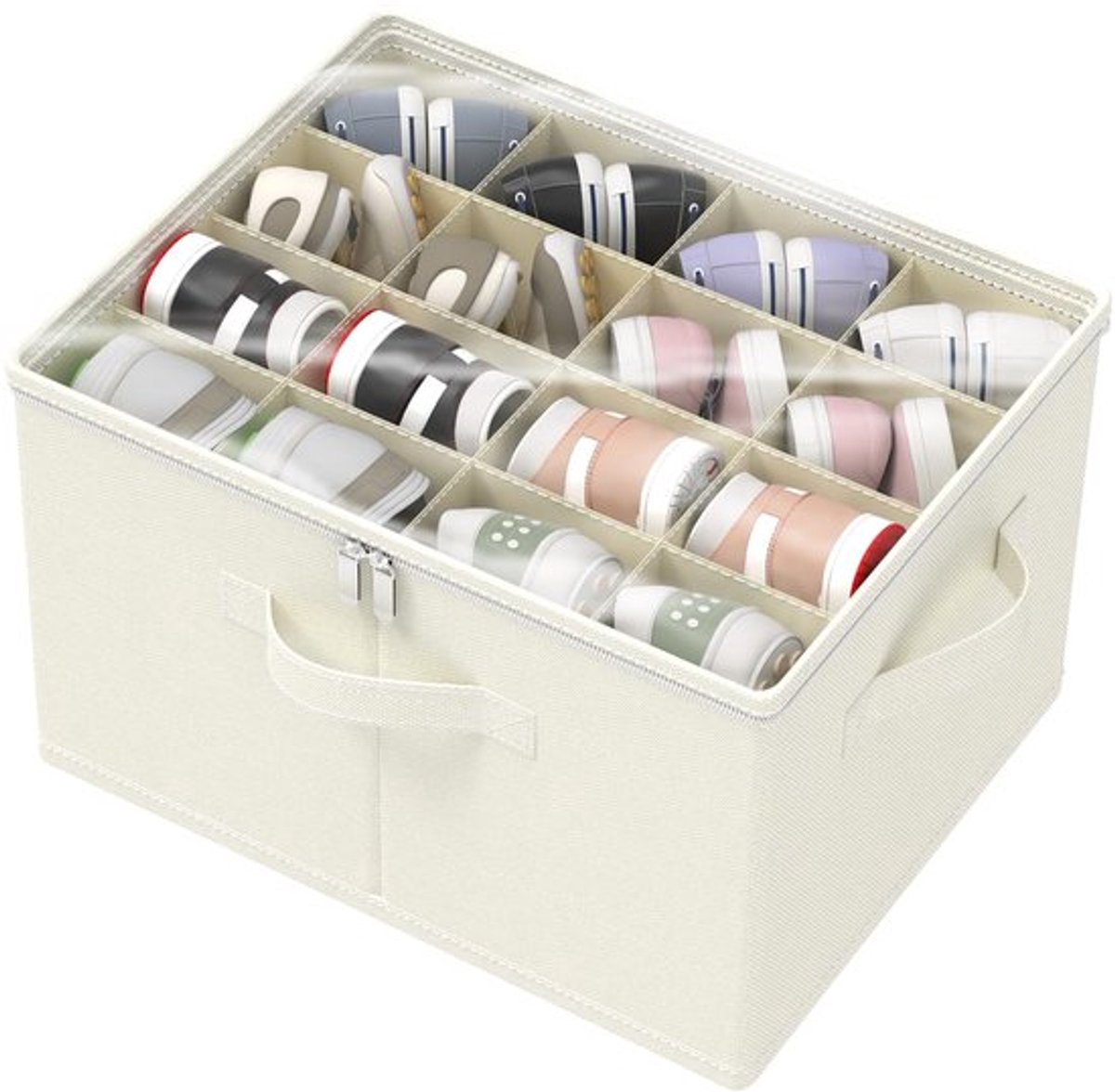 Kledingmanden opvouwen - Dailygoody Schoenopbergbakken