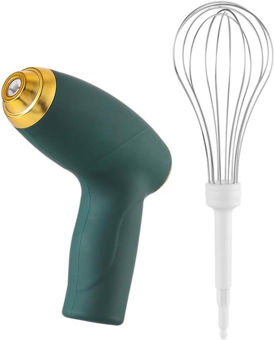 Elektrische Handmixer - Keukenmixer Garde - Beslag Maken - Krachtige Motor - Compact Design - Zwart — afbeelding 4