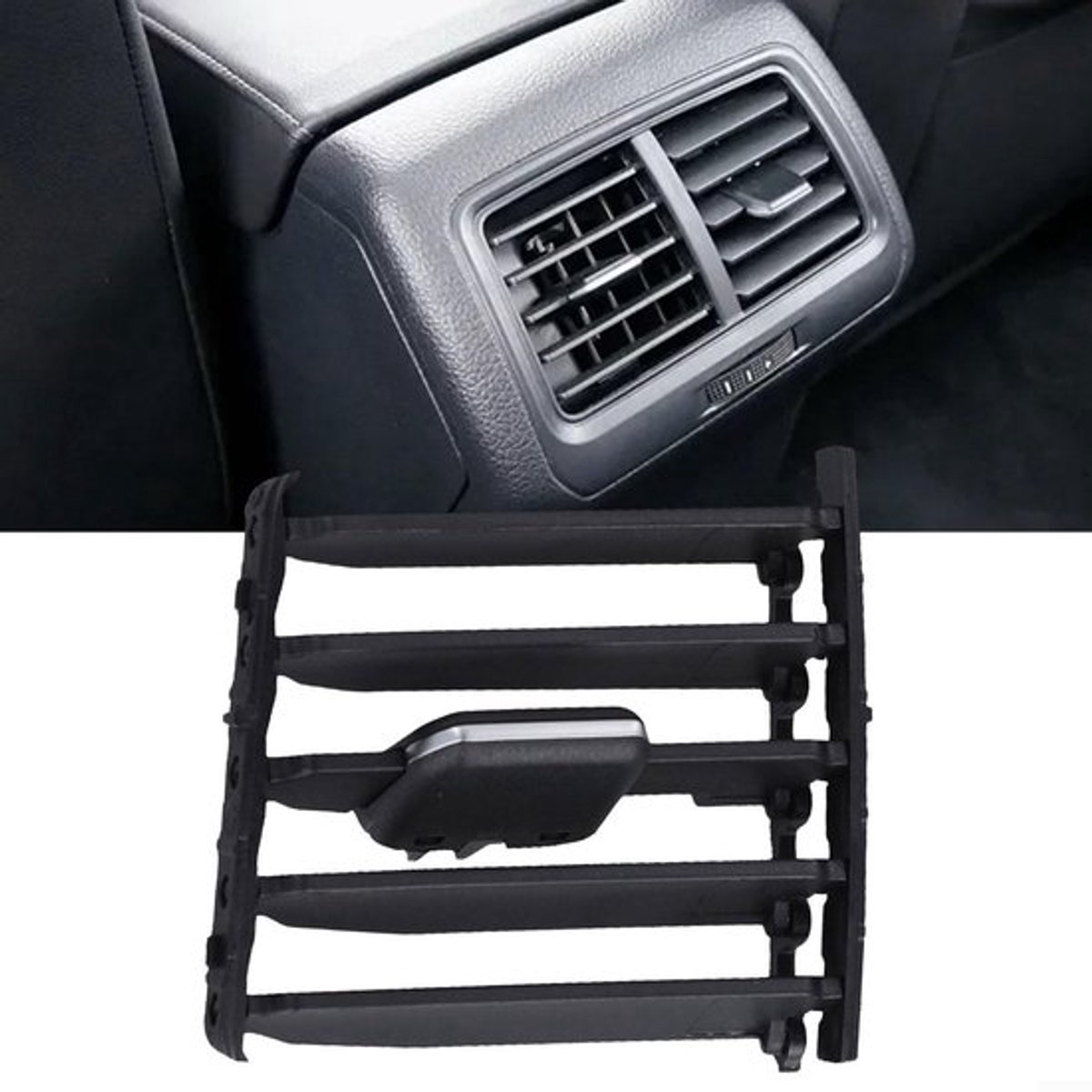 Dailygoody Armleuning Center AC Air Vent Grill Clip Trim Universele montage