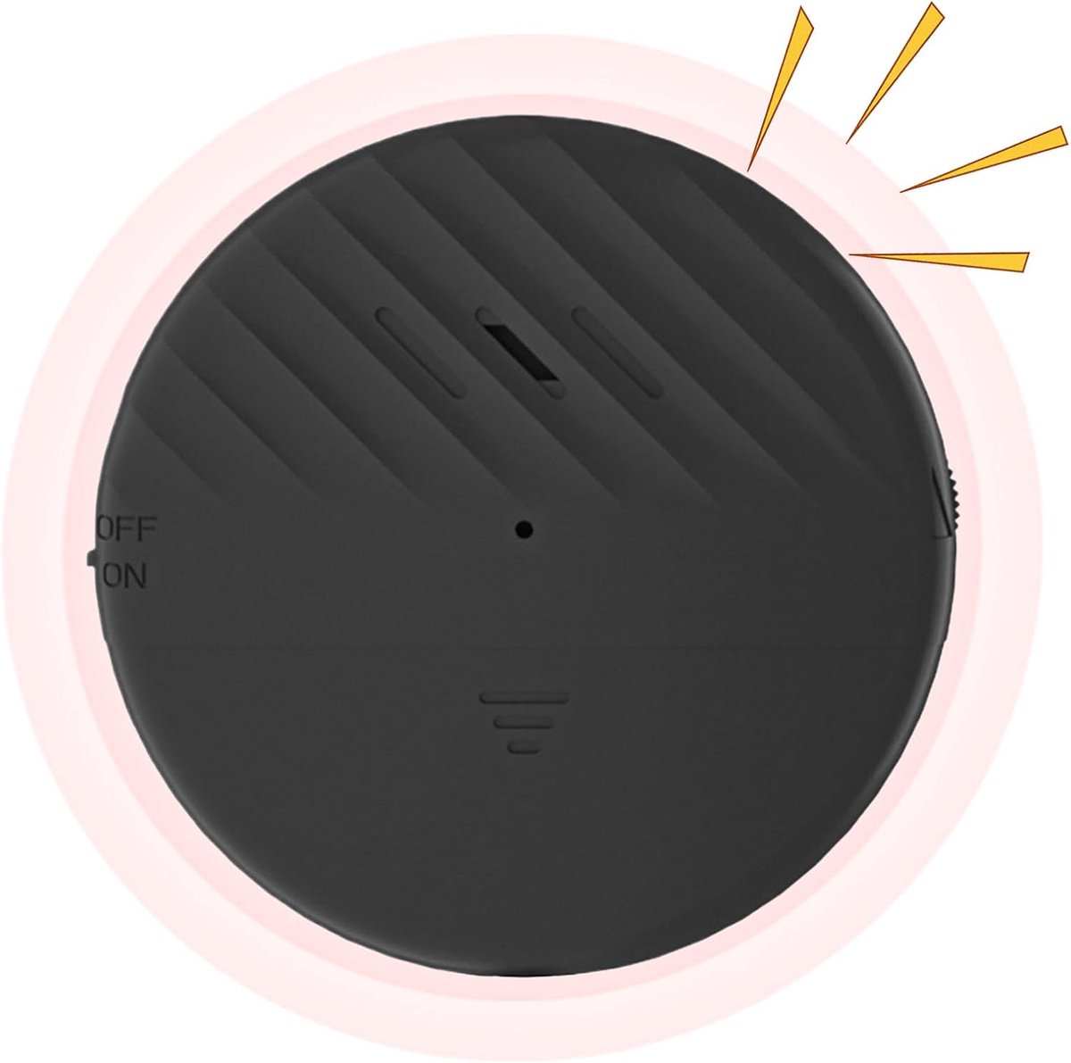 Raam Alarm Sensor - Anti-diefstal Bescherming - Huis Beveiligen - Sterke Vibratie Detectie - 125 dB Alarm - Zwart