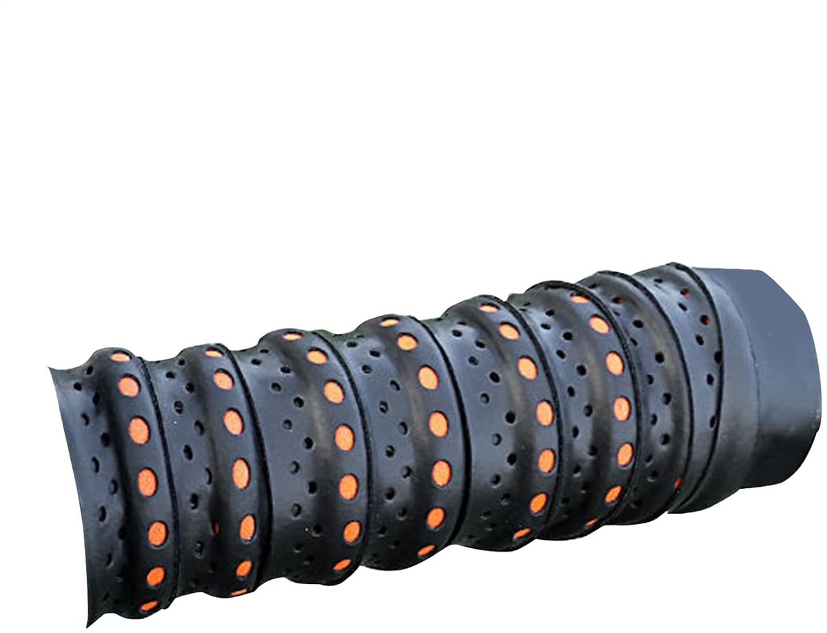 Stuurwrap Motorfiets - Fiets Handvat - Comfortabel Rijden - Slijtvast PU Materiaal - 110 cm Lengte - Zwart