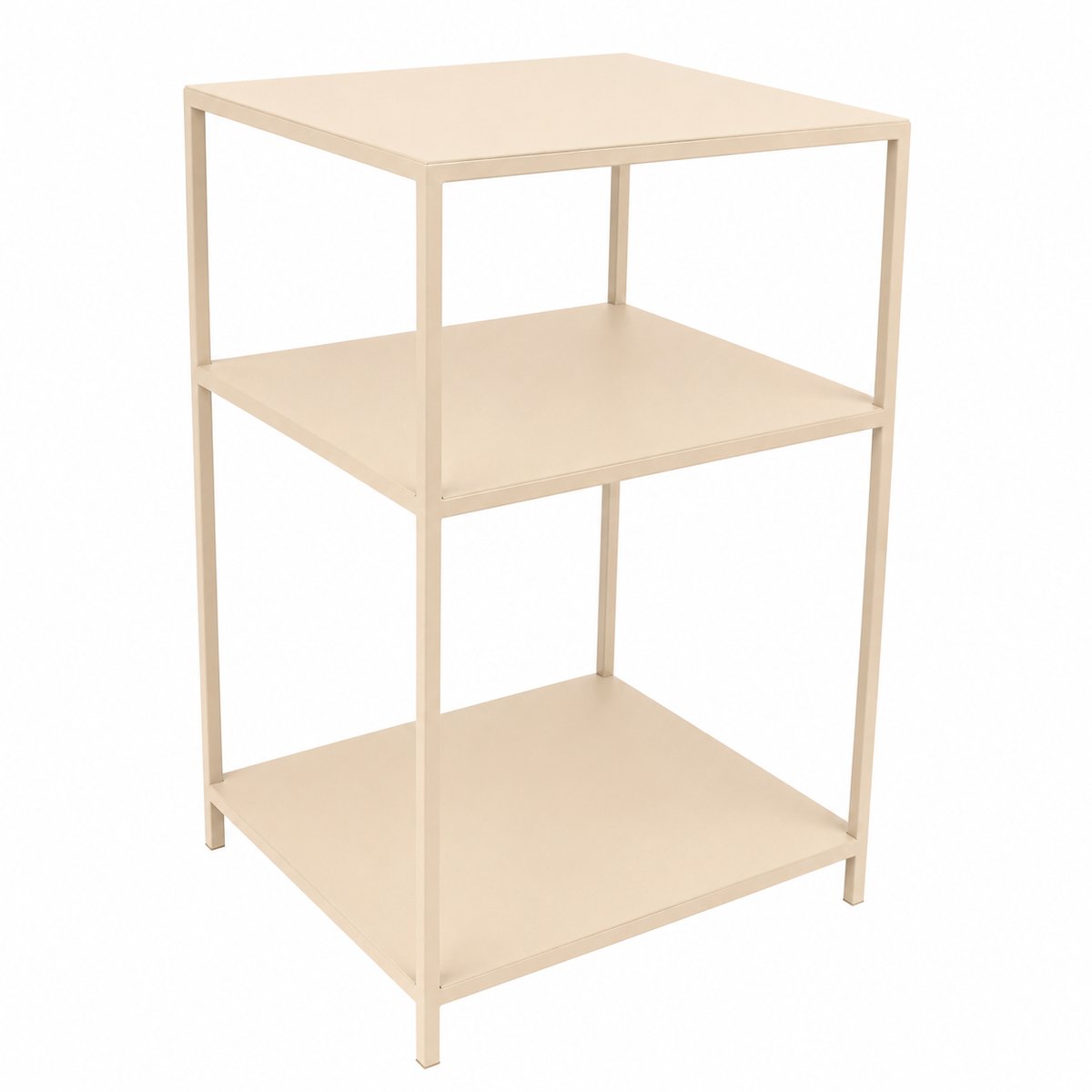 LOFT42 Metal Nachtkastje Zwart – Industrieel – 63x42x35