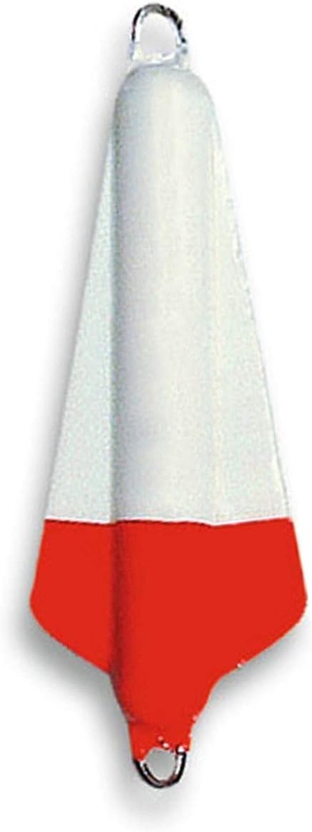 Haringslood - Zeevishaak Lood - Zeevissen - Ovaal Vorm - 20 gram - Wit Rood