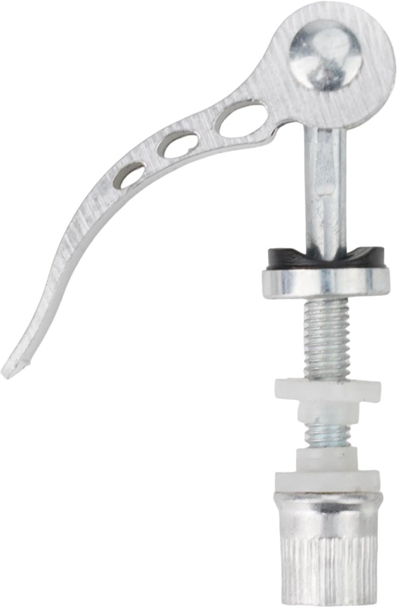 Fiets Zadelpen Klem - Snelspanner Zadel - Zithoogte Verstellen - Tool-Free - 120mm Lengte - Zwart
