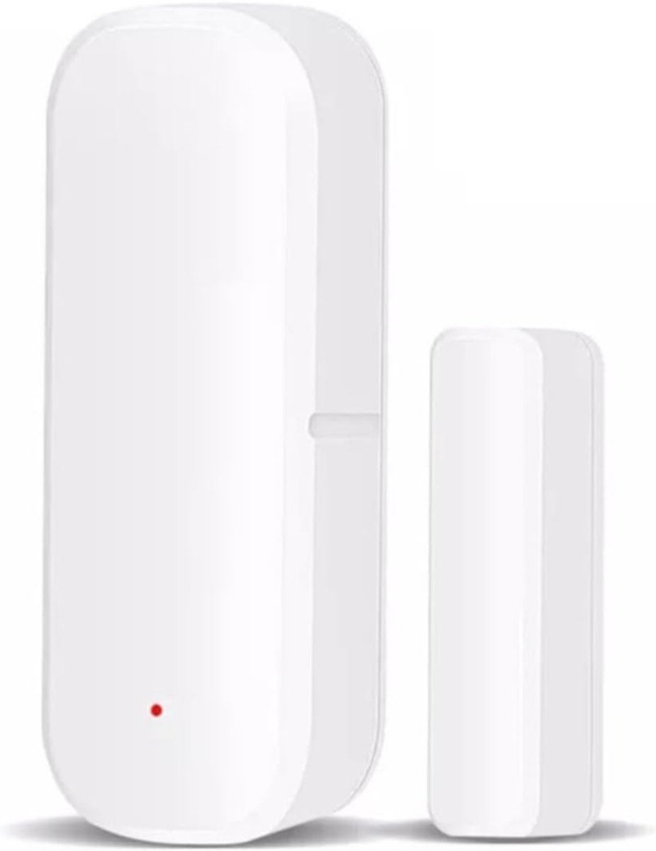 Deur Raam Sensor - Slim Alarm - Huis Beveiliging - WiFi en Zigbee - 3x2x1 cm - Wit