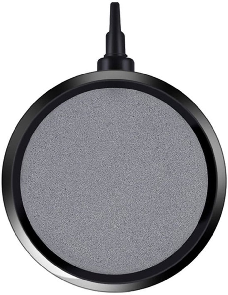 Allecto - Luchtdiffuser - Aquarium Bubble Disk - 10.7Cm - Zwart