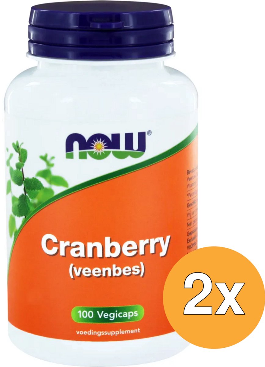 2x Now Cranberry (100 vega capsules)