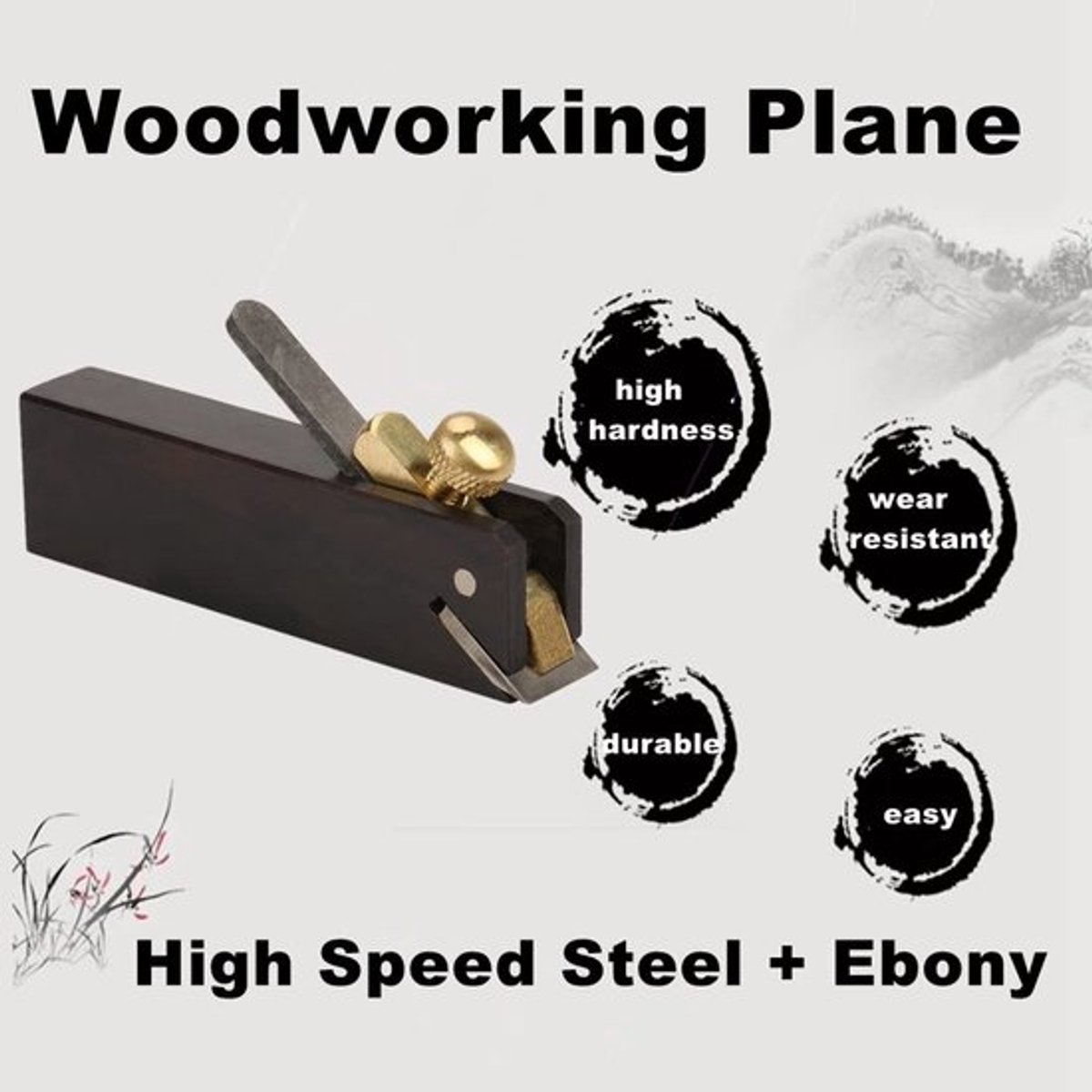 Dailygoods- Houtbewerkingsplane Hoogwaardige Staal - Mini Houtbewerkingsplane