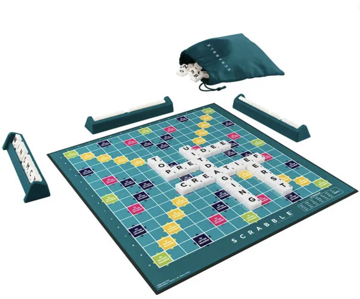 Mattel Games Scrabble Original - Familie bordspel - Nederlandse editie — afbeelding 4