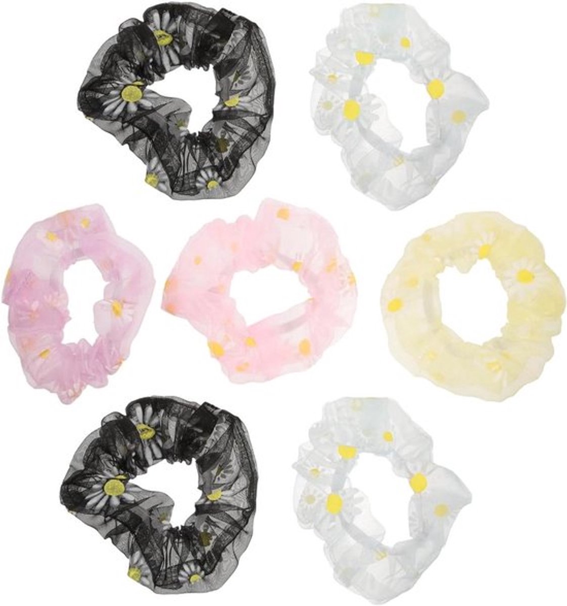 Set bloemenvormige elastiekjes voor elastics - Allecto Plus - 7
