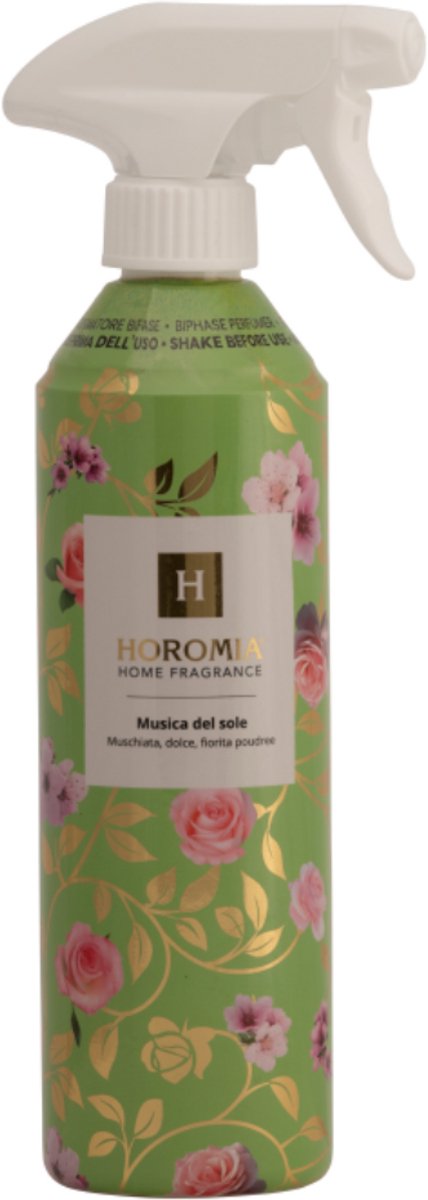 Horomia Huisparfum Musica del Sole 500 ml - Roomspray - Interieurspray - Kamergeur