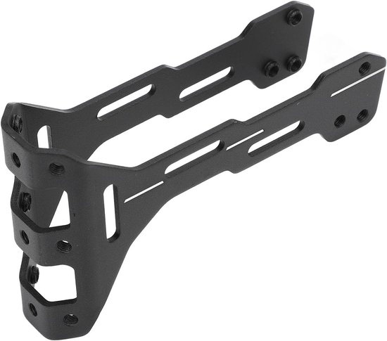 Fietsfleshouder Adapter - Bidonhouder Converter - Fietsaccessoires Meenemen - CNC-bewerking Aluminium - 15 x 9 x 4 cm - Zwart — afbeelding 5