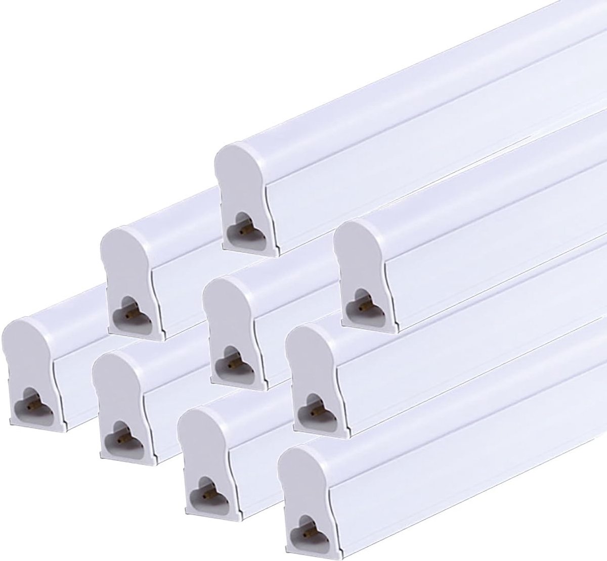 LED Batten Light - Verbindbare Buislamp - Werkplaats Verlichting - Geïntegreerd T5 Ontwerp - 30 cm - Koel Wit