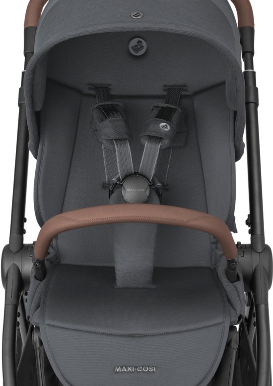 Maxi-Cosi Oxford+ Kinderwagen - Twillic Graphite - Vanaf de geboorte tot ca. 4 jaar