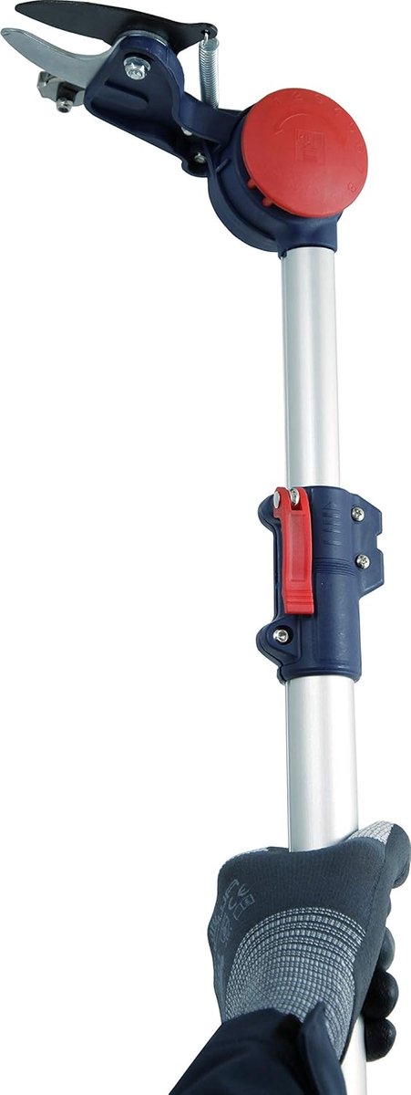 Telescopische Snoeier - Hoge Snoeischaar - Snoeien op hoogte - Verstelbare kop - 3370 mm bereik - Aluminium — afbeelding 3