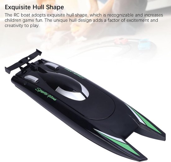 Op afstand bestuurbare boot - Speedboot waterspeelgoed - Buiten spelen - 2.4G stabiele frequentie — afbeelding 5