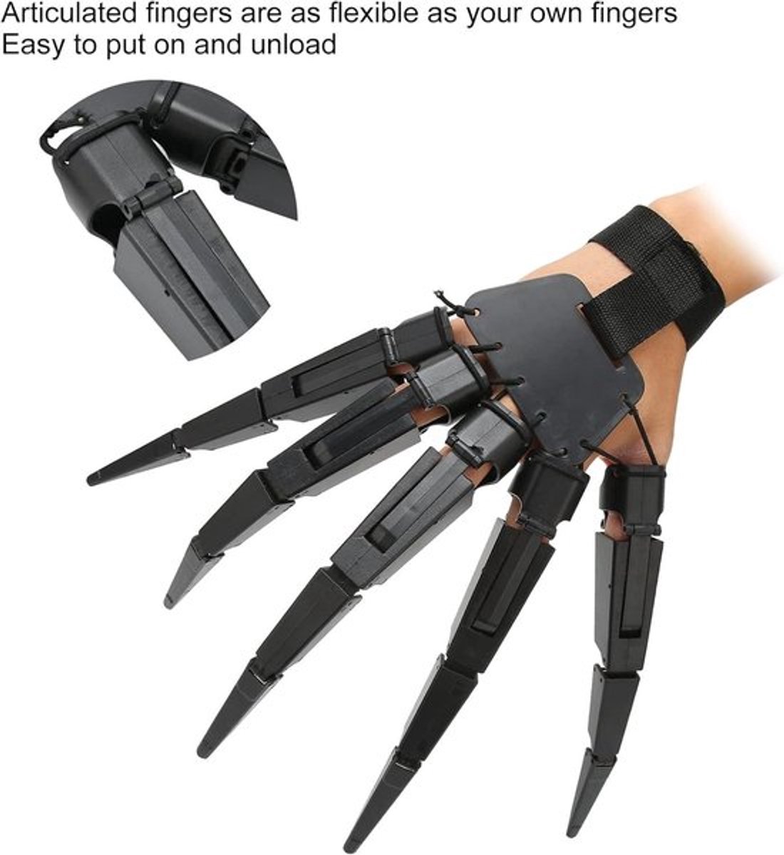 Claw Hands voor Halloween Cosplay | Articulated - Allecto Plus