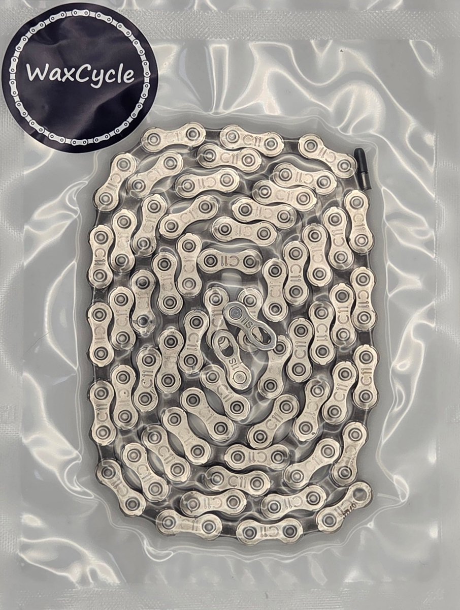 WaxCycle Campagnolo Chusus - Hot Wax Fietsketting 11-speed - 114 schakels - Endurance - Direct klaar voor gebruik