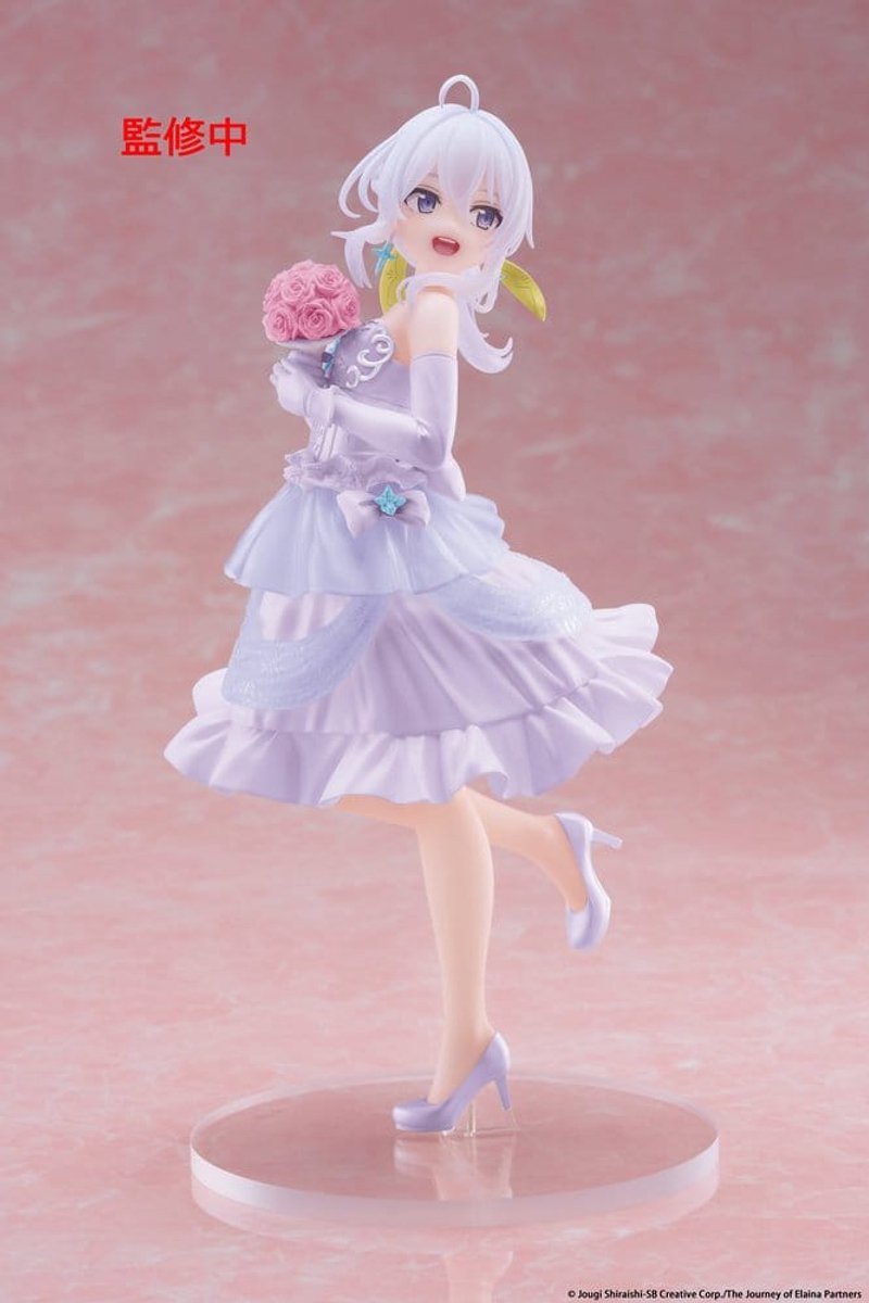 Taito Prize Toverstaf / Toverstokering Witch: The Journey of Elaina PVC Statue Coreful Figure Elaina Dress Ver. Renewal 18 cm Beeld