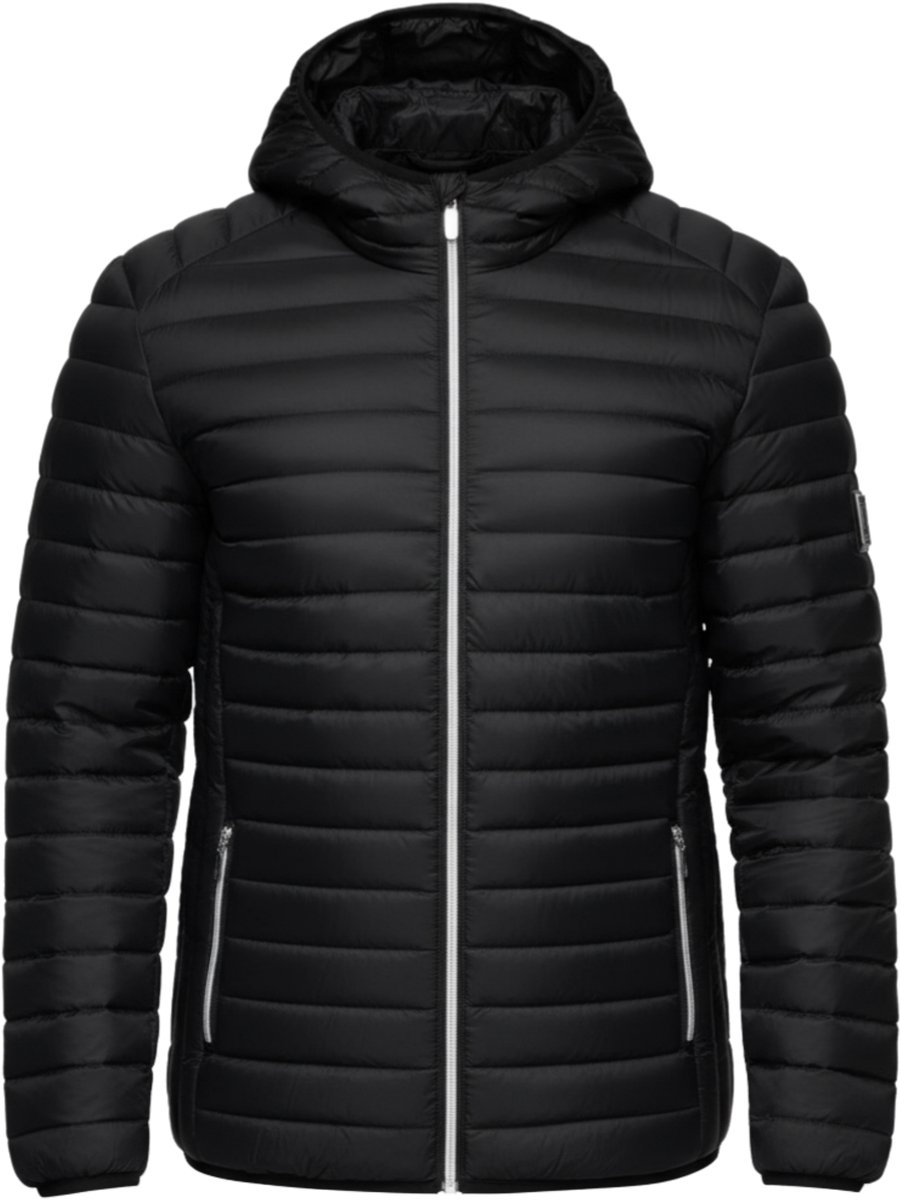 OMBRE Jas - Polyamide - Effen Zwart L