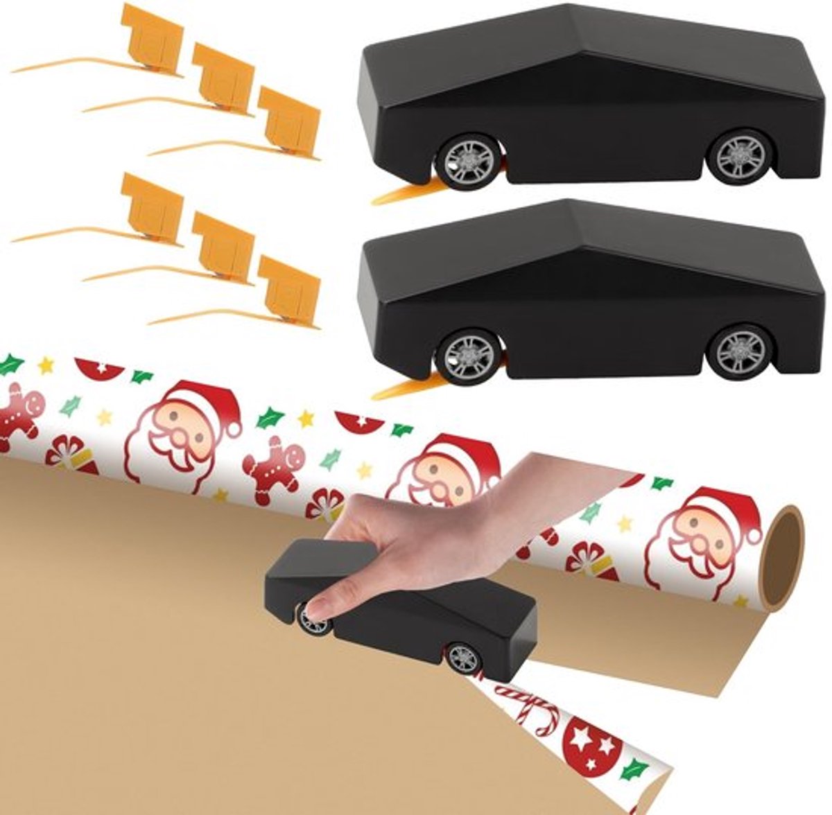 Store_7 - Gift Paper Cutter - Verpakking Snijder - Efficiënt Snijden - Zwart