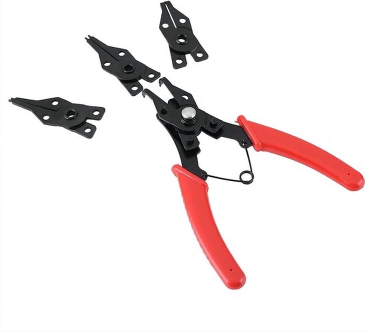 Borgringtang Tangenset - Bevestigingsclip - Handgereedschap - Rood .