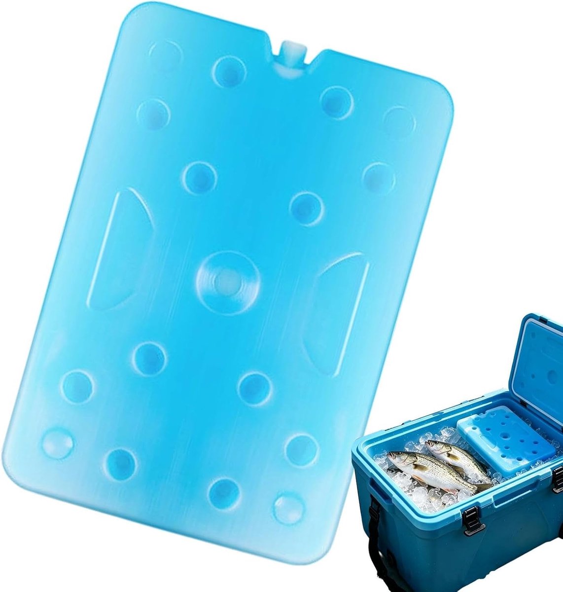 Ijspakken koeler - Herbruikbare koelblokken - Outdoor activiteiten - Langdurige koude - 1500 ml - Enkele attribuut