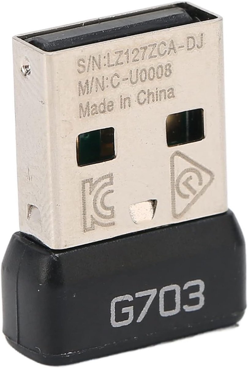 USB Dongle Muis Ontvanger - Adapter Vervanging - Draadloze Muis Gebruik - Plug en Play