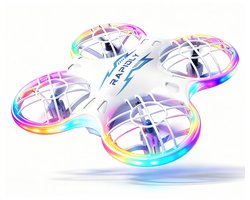 Mini Quadcopter Drone 2.4GHz - Afstandsbediening - 6 Assige Gyro - 360° Flips - Met LED Lichten - Vlieg speelgoed voor binnen