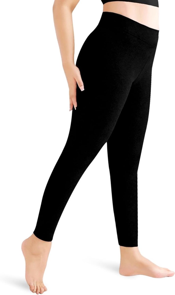Dames Thermoleggings met Warme Fleece Voering voor de Koude Winter - Maat S/M/L/XL, Ideaal voor Buitenactiviteiten en Comfortabele Styling