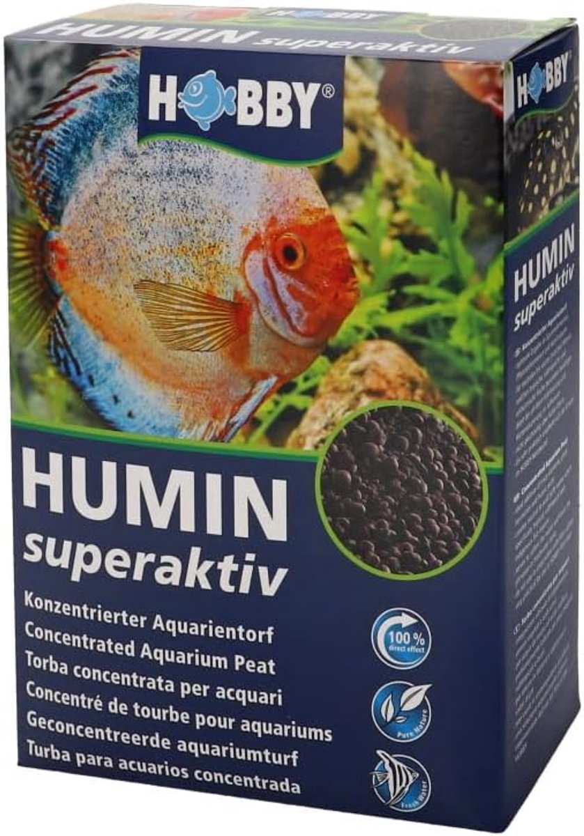 SnelShoppen - Humin SuperActive 12000 ml - Optimalisatie van Spoorelementen, Plantenhormonen en Humuszuren voor Tropische en Subtropische Vissen