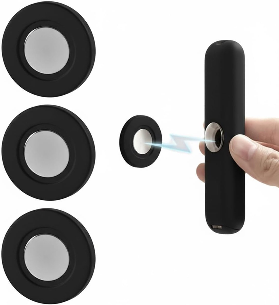 SnelShoppen - Magnetische Afstandsbediening Houder Muurbevestiging - Upgrade met Super Sterke Magneten - Organiser voor TV & Apparaten, Zelfklevend, G
