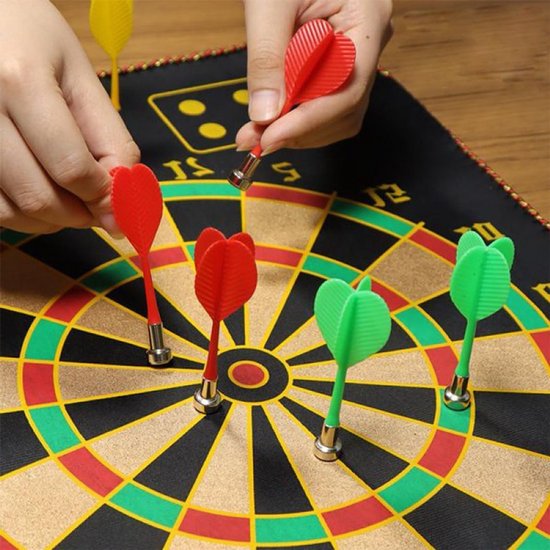 12 Magnetische Veiligheidsdartpijlen Set - Zacht Dartpijlen Assortiment voor Indoor Spel — afbeelding 4